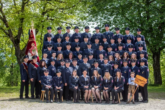 Feuerwehr Stubenberg Gruppenfoto